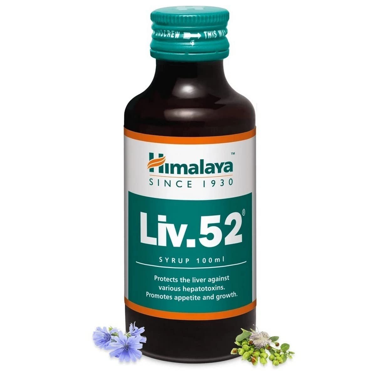 Himayala Liv.52 - Bottle of 200 ml Syrup