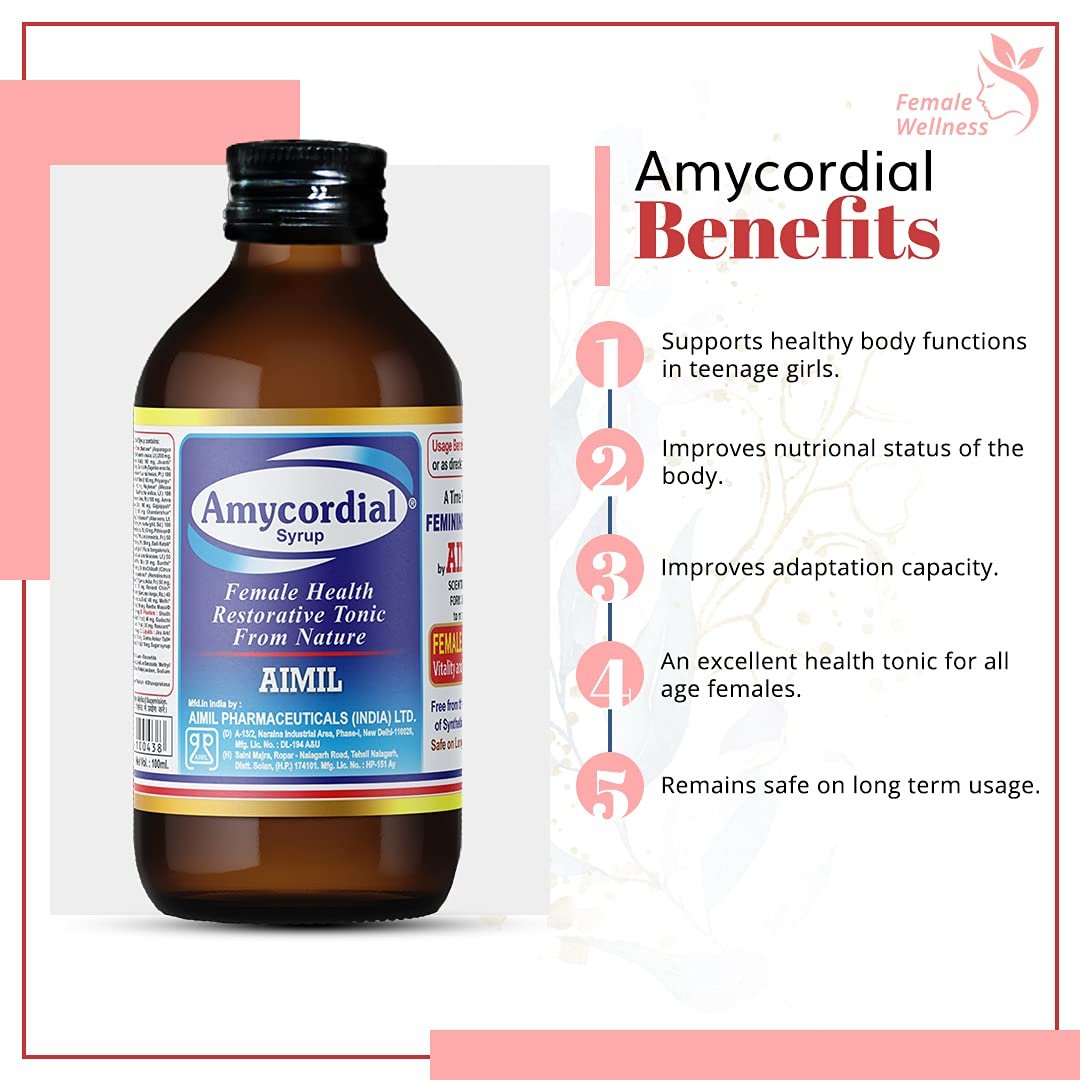 AIMIL Amycordial Syrup - 200ml