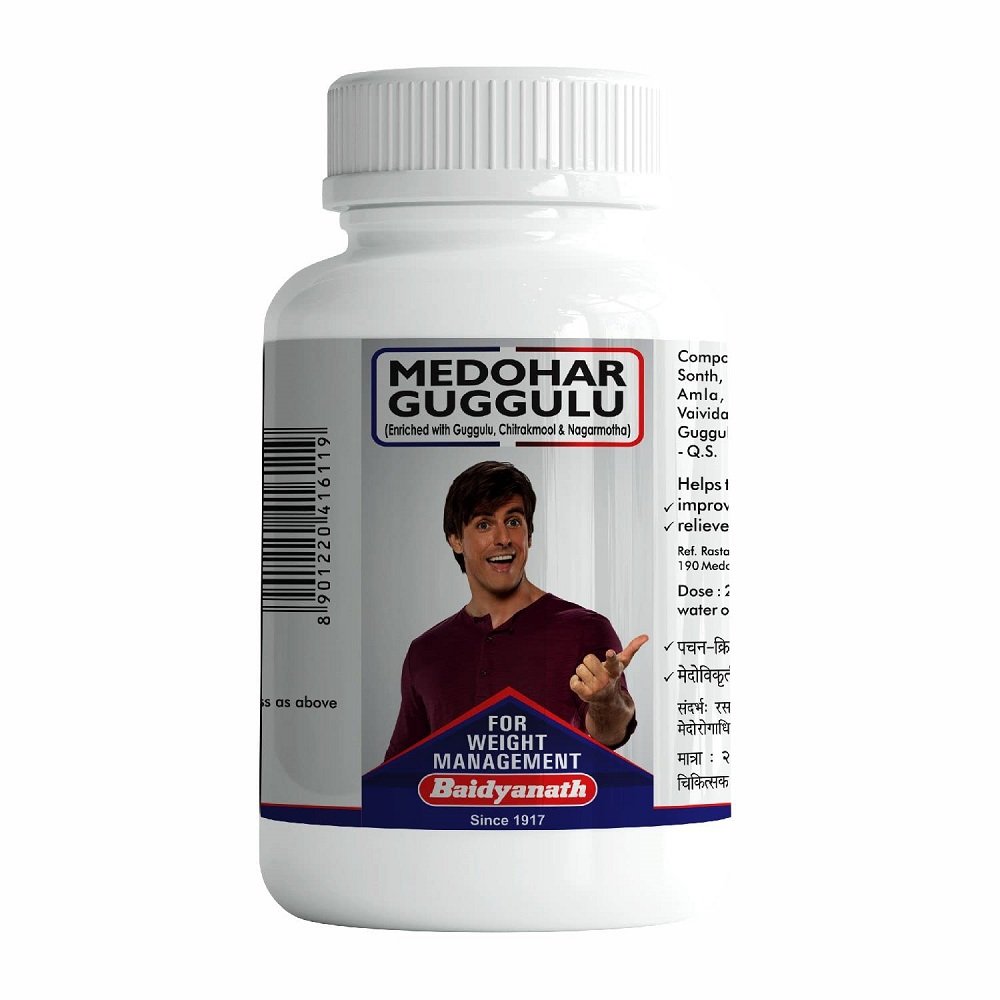 Baidyanath Medohar Guggulu, 120 Tablets
