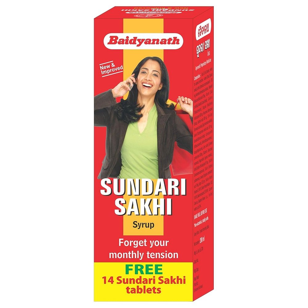 Baidyanath Sundari Sakhi - Ayurvedic Tonic For Women - 200 Ml