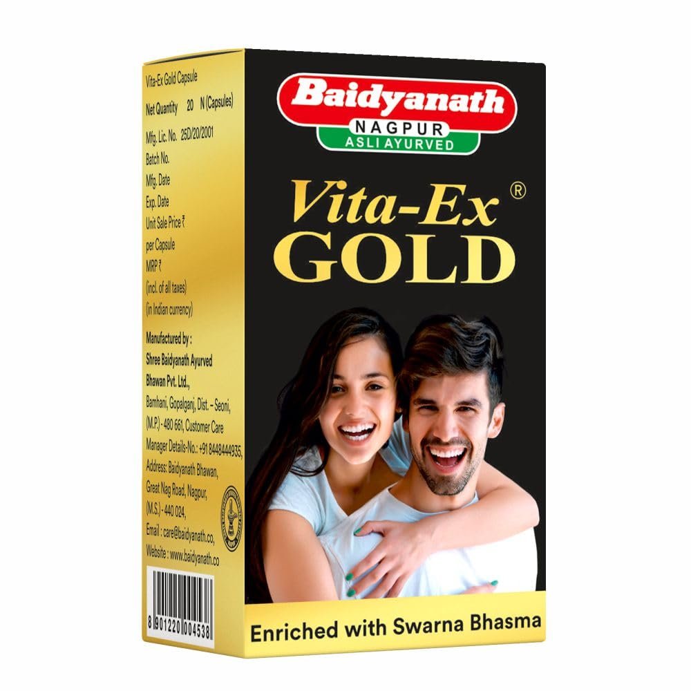 Baidyanath Vita-Ex Gold Plus 30 Capsules