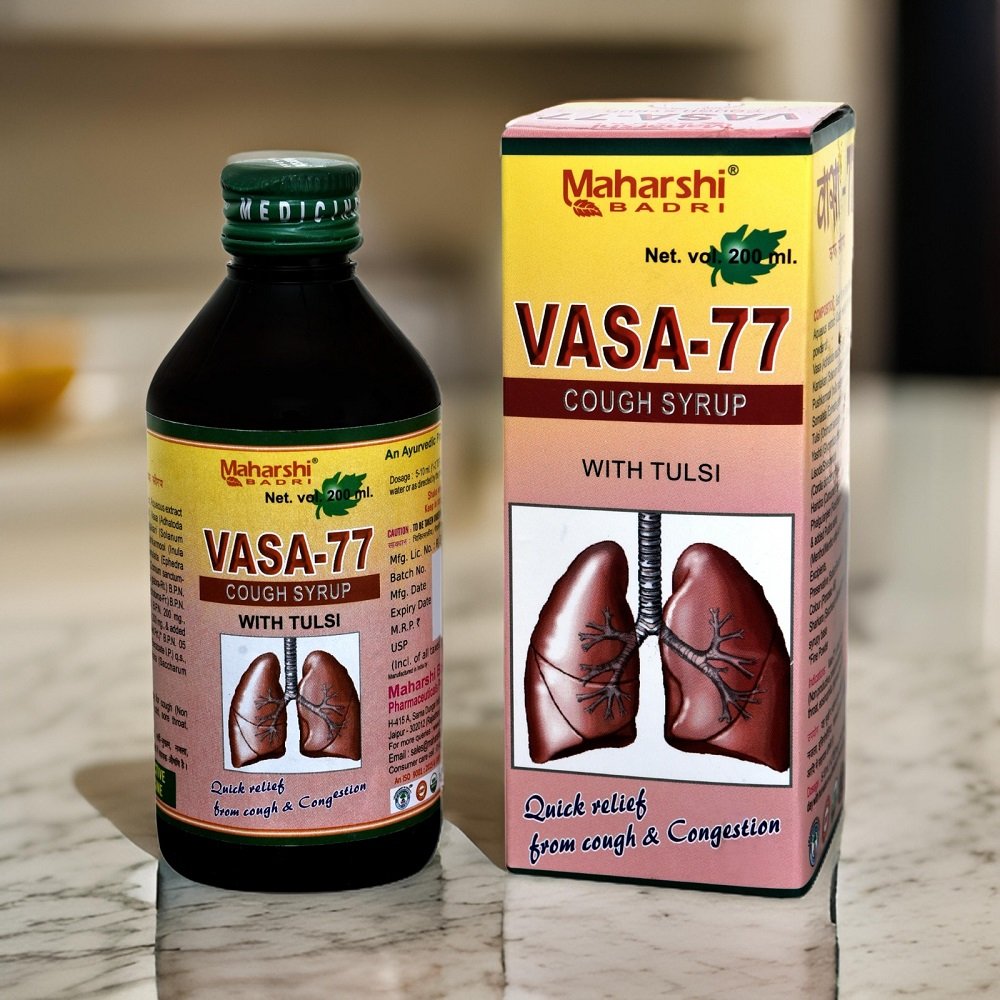 Maharshi Badri VASA 77 COUGH Syrup - 200 ml