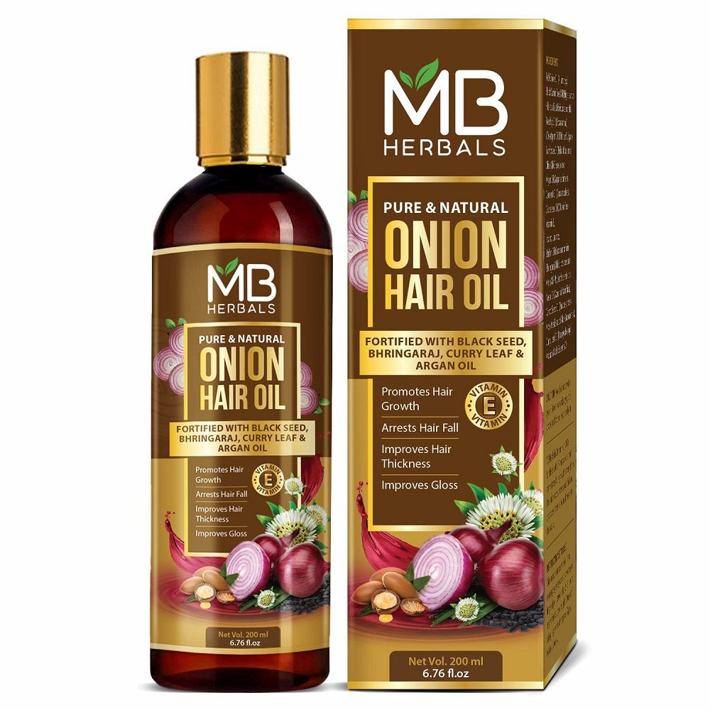 MB Herbals ONION HAIR OIL Hair Oil - 200 ml