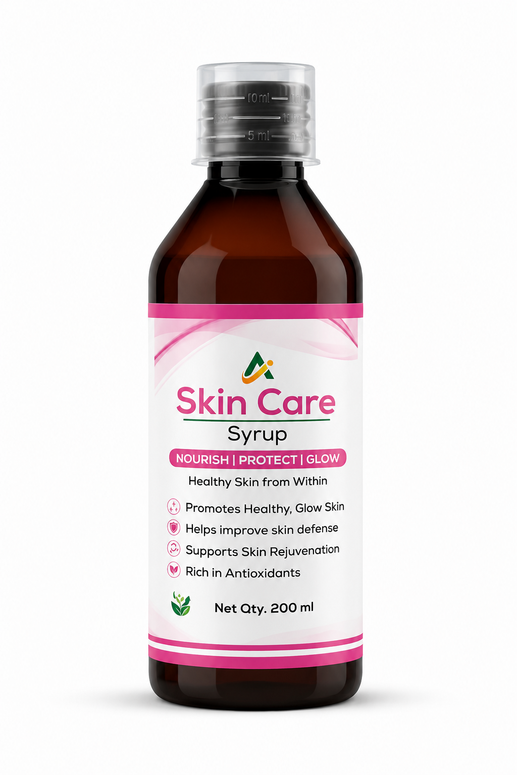 Skin Care Syrup | Ayurvedic Herbal Skin Wellness Formula | Supports Healthy Skin, Natural Glow & Skin Nourishment from Within | Rich in Antioxidants | For Men & Women | 200ml